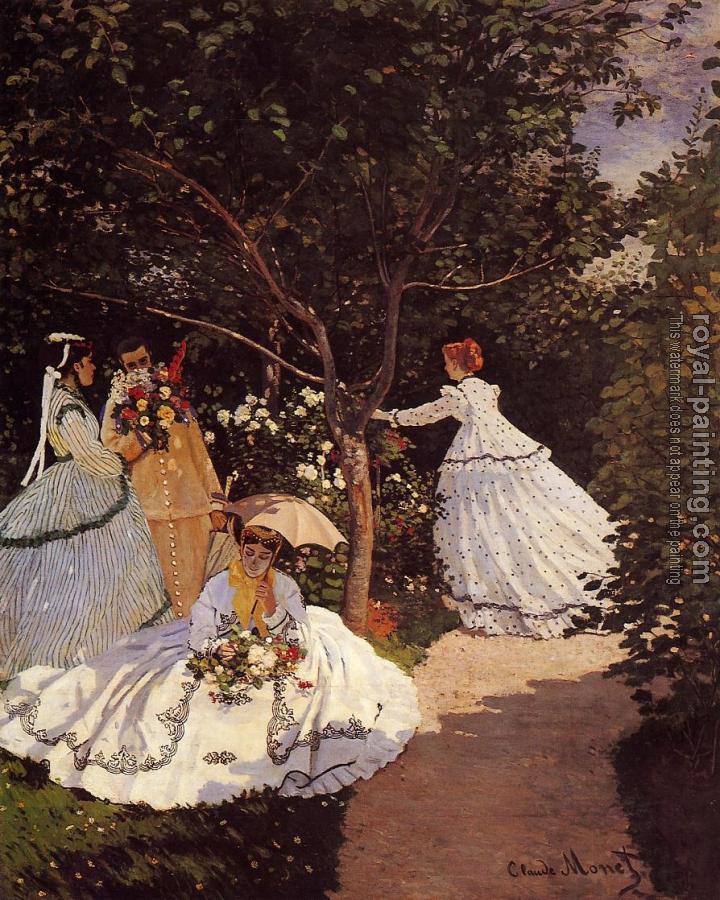 Claude Oscar Monet : Women in the Garden
